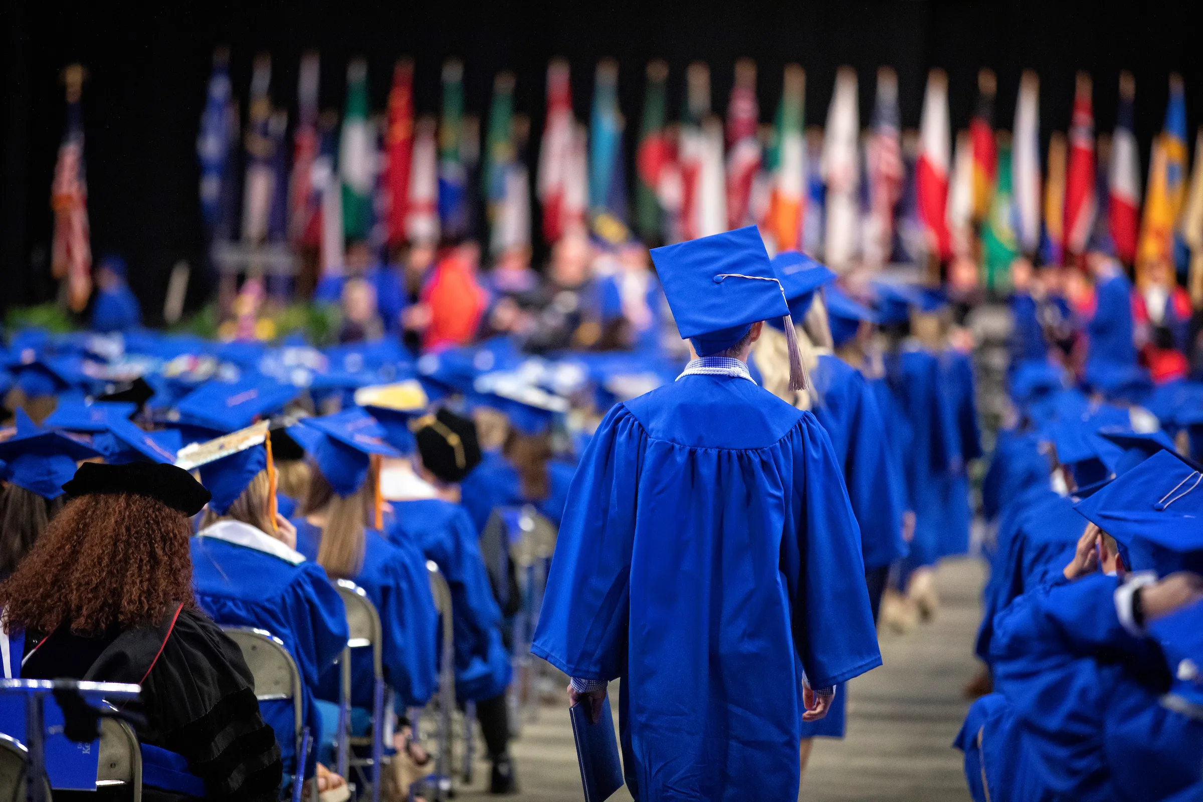 More than 1,000 graduates are expected to participate in this Friday's December Commencement Ceremonies. Mark Cornelison | UK Photo.