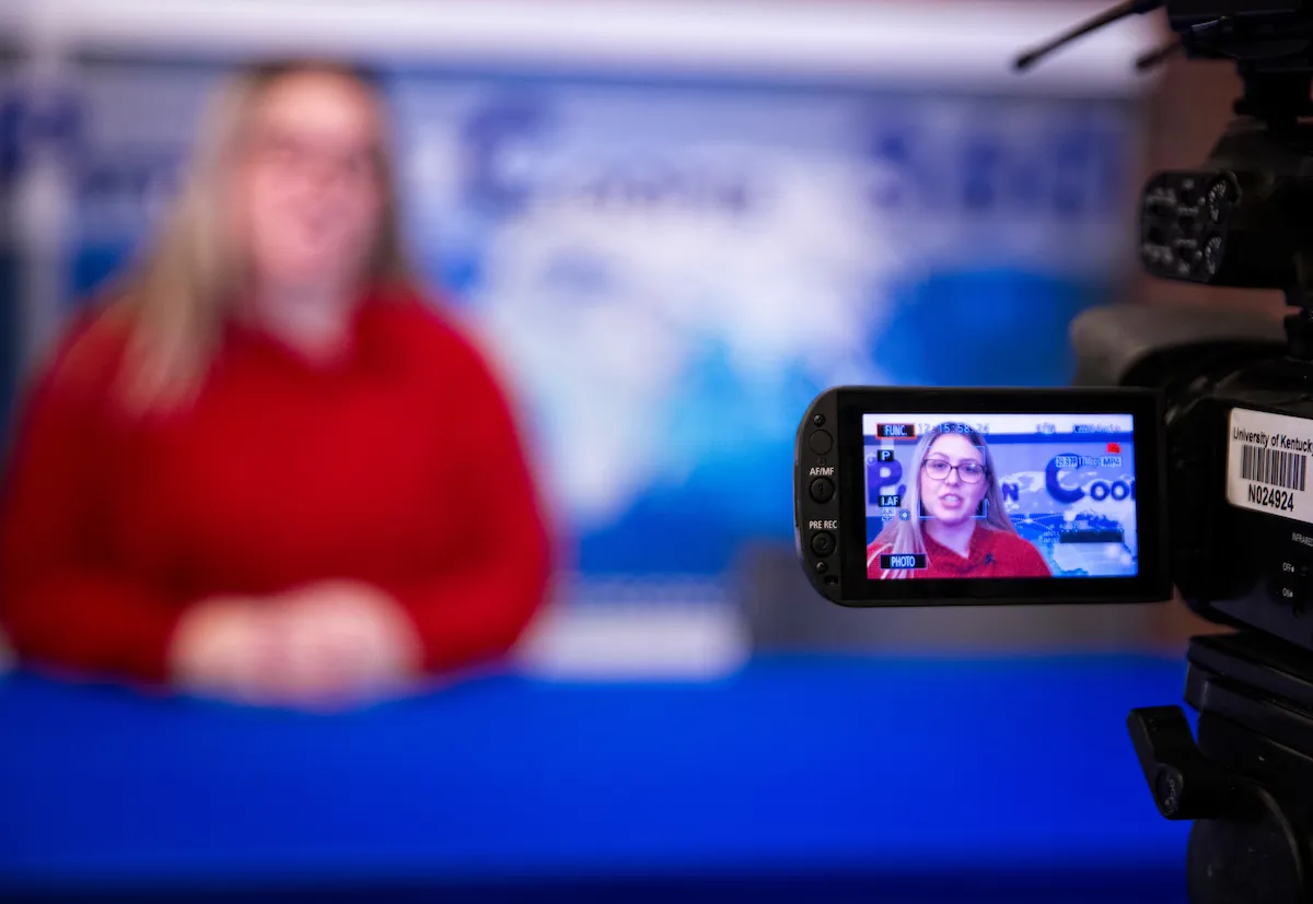 During a 24-hour crisis simulation College of Communication and Information students became the Global News Network, acting and reacting as media would in a time of crisis. Mark Cornelison | UK Photo