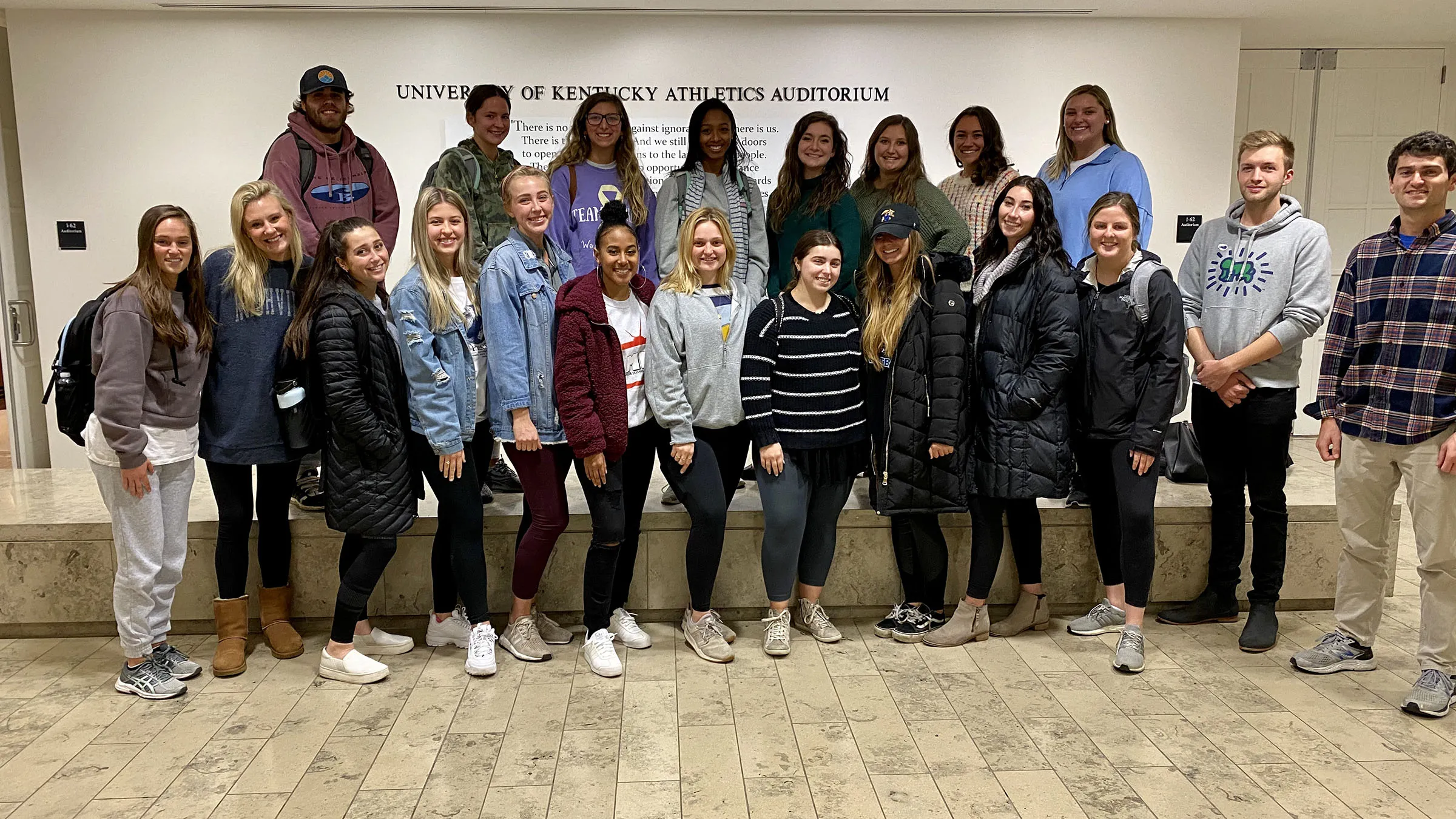 Fall 2019 Integrated Strategic Communication Event Planning class.