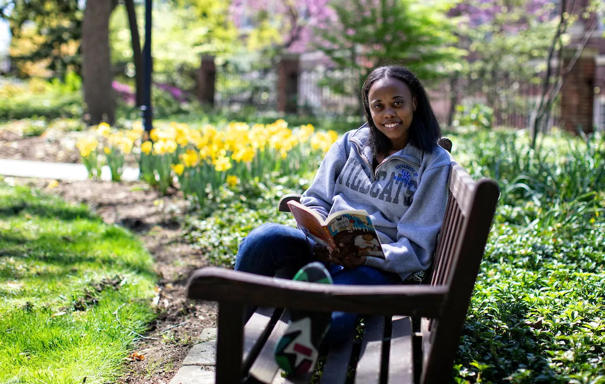 Indiana native Kenyatta Mitchell will graduate this May. Mark Cornelison l UK Photo.