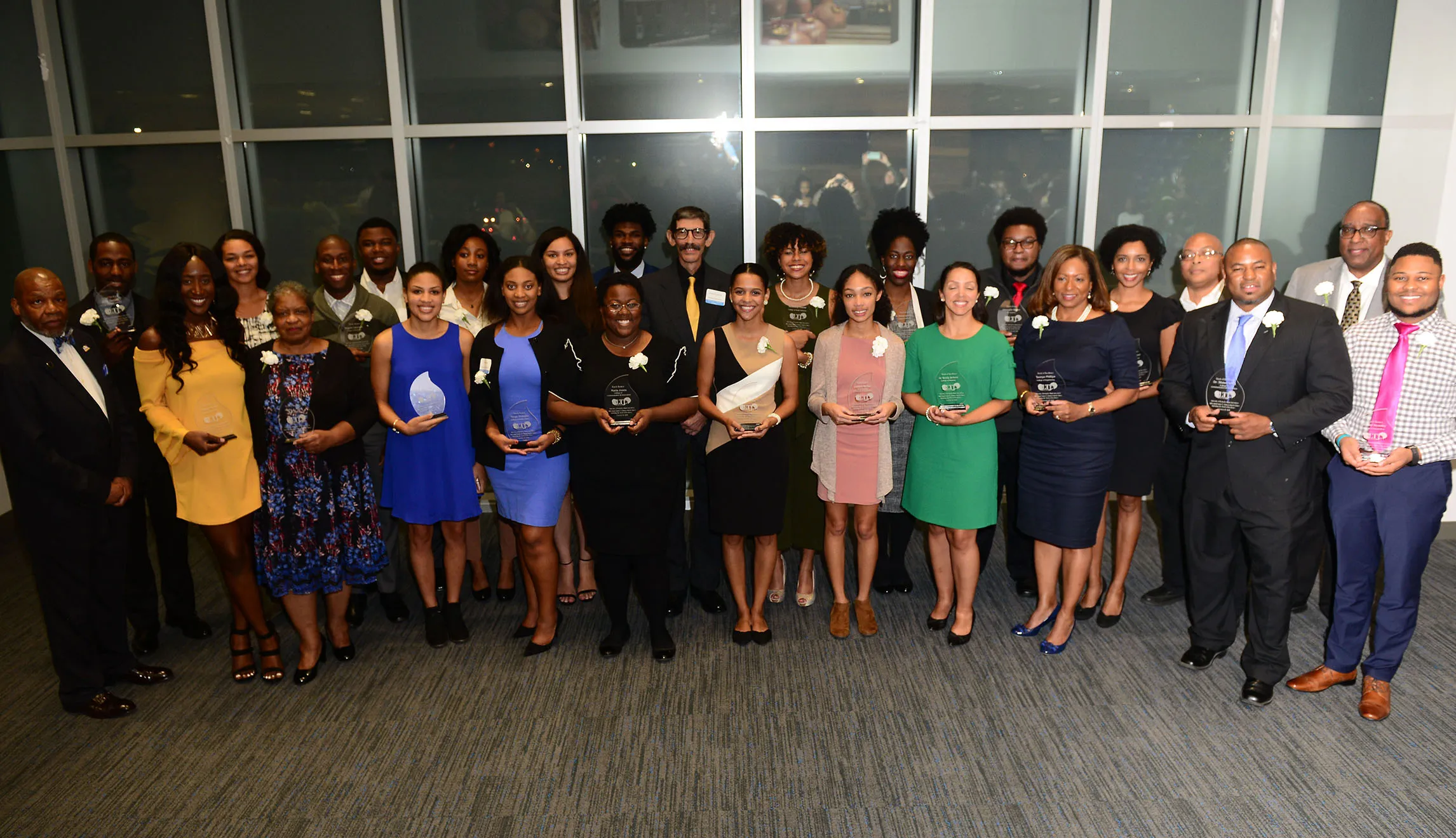 The 2018 recipients of Lyman T. Johnson Awards.