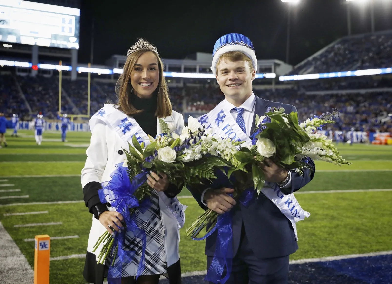 UK 2019 Homecoming Queen Maggie Davis and Homecoming King Jonathan Thomas. Mark Cornelison | UK Photo.