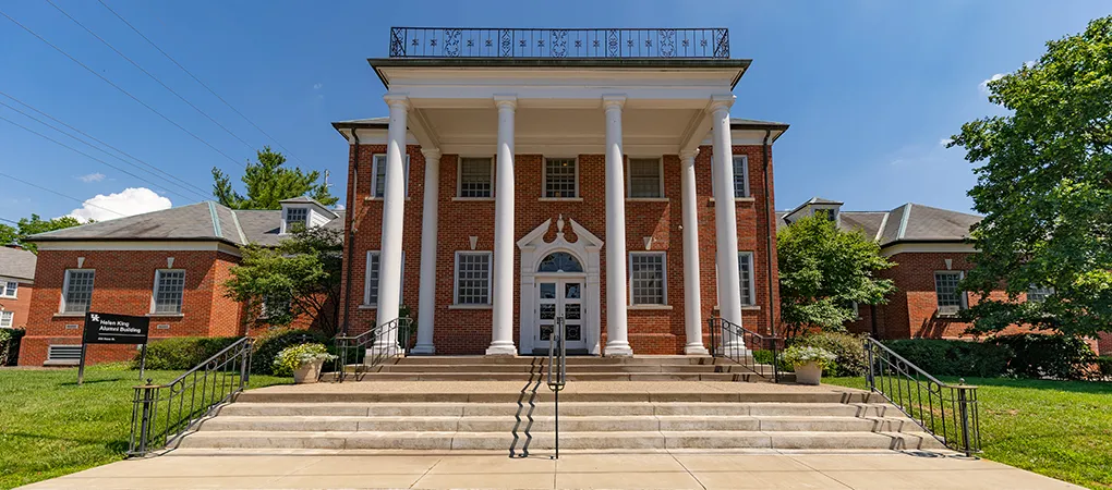 King Alumni House on the UK campus.