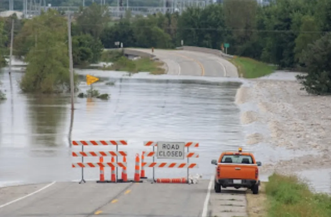 Flooding can close rural roads for days. (Adobe Stock photo)