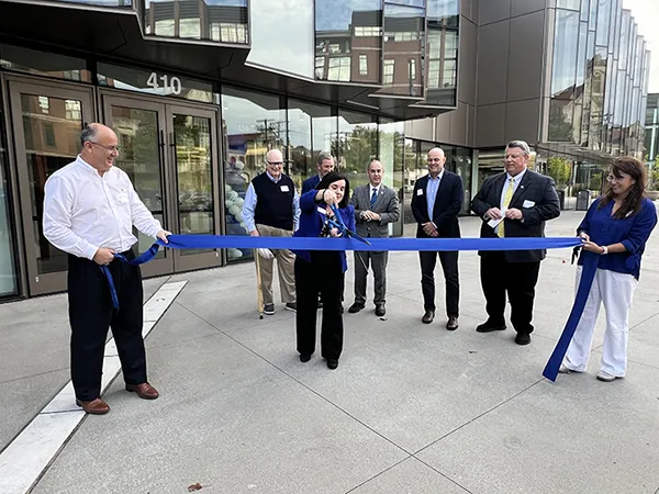 Ribbon Cutting at Downtown Studio