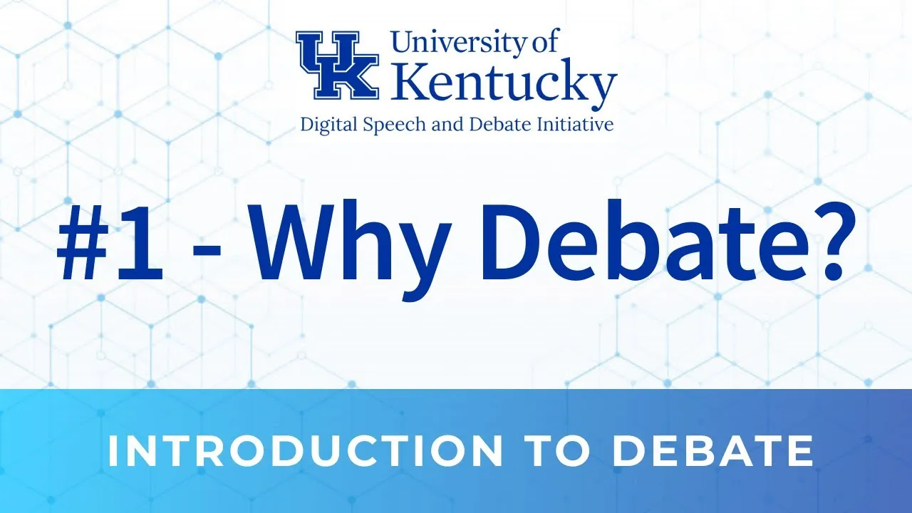 Why Debate?