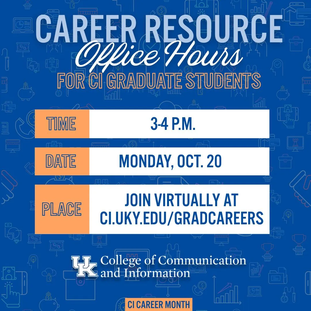 Career Resource Office Hours for CI Grad Students
