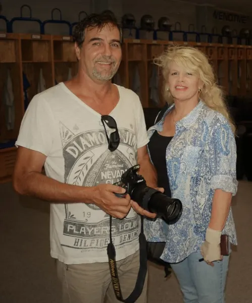 Roger Smith and Lisa Stayton of the Mountain Citizen