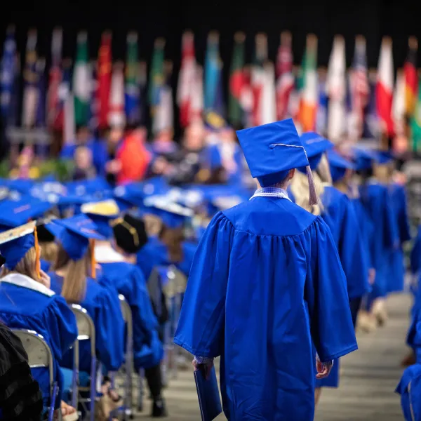 More than 1,000 graduates are expected to participate in this Friday's December Commencement Ceremonies. Mark Cornelison | UK Photo.