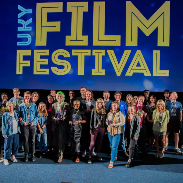 Student participants in the 2022 UKY Film Festival. Photo ny Kene Amadife.