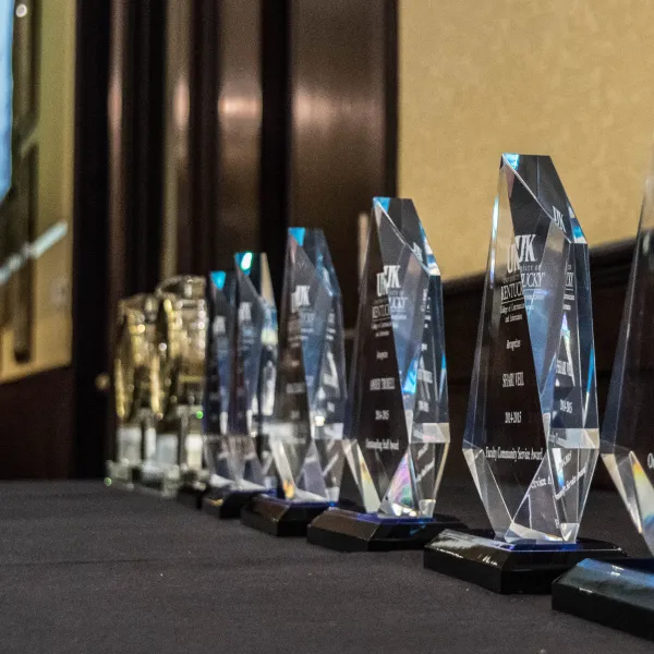 The University of Kentucky College of Communication and Information held its 17th annual Excellence Awards and Dinner on Friday, April 7, at the Hilary J. Boone Center.