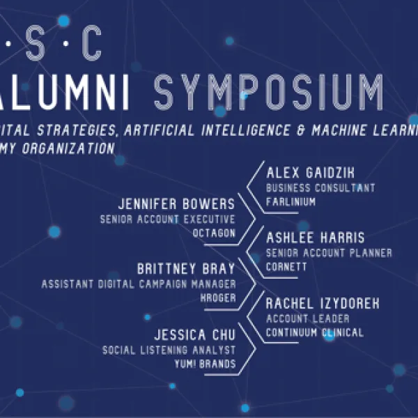 The Department of Integrated Strategic Communication is hosting its annual ISC Alumni Symposium.