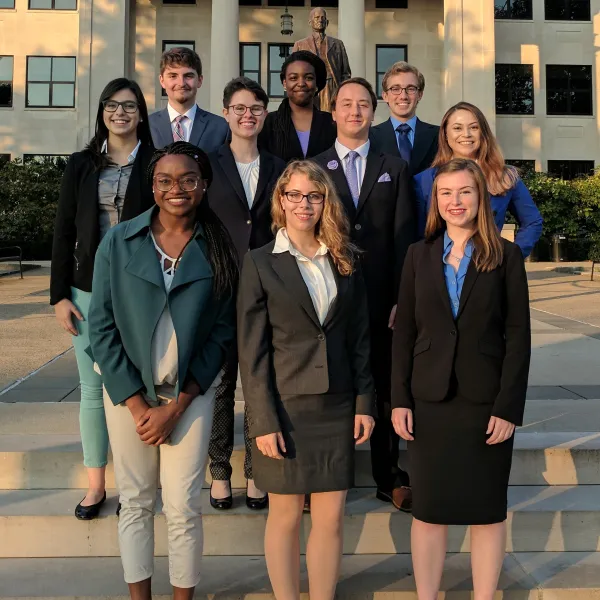 UK Speech and Debate Team at the Fall Fiesta Tournament.