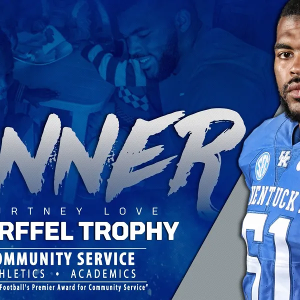 Courtney Love, 2017 Wuerffel Trophy Recipient.