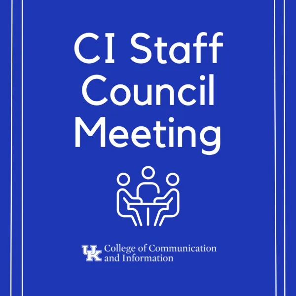 Staff Council Meeting