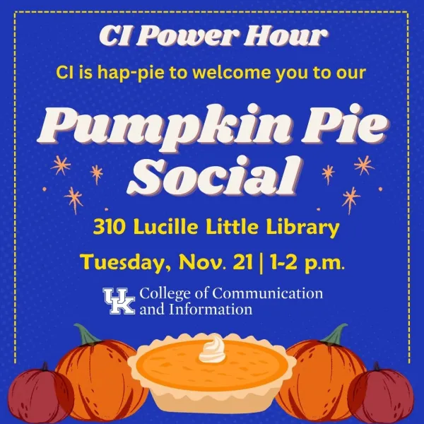 CI Power Hour Nov 21: Pumpkin Pie Social