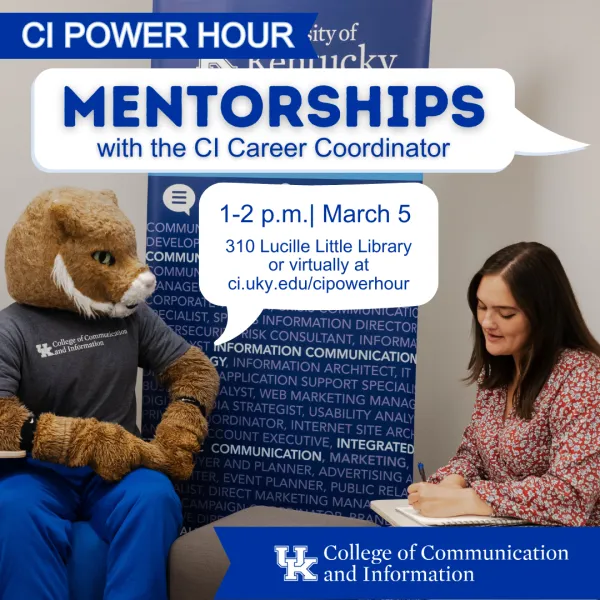 March 5th-Mentorships with CI Career Coordinator