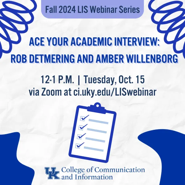 Ace Your Academic Interview – Rob Detmering and Amber Willenborg