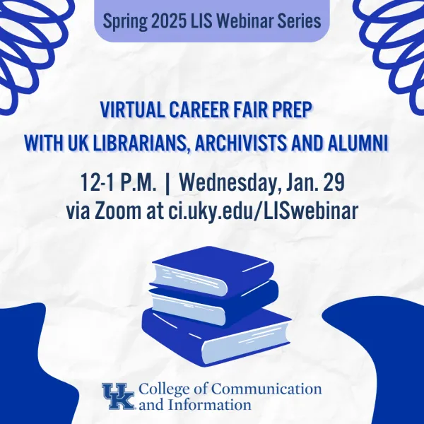 Virtual Career Fair Prep with UK Librarians, Archivists and Alumni