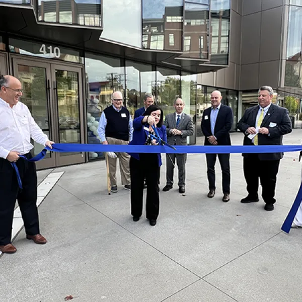 Ribbon Cutting at Downtown Studio