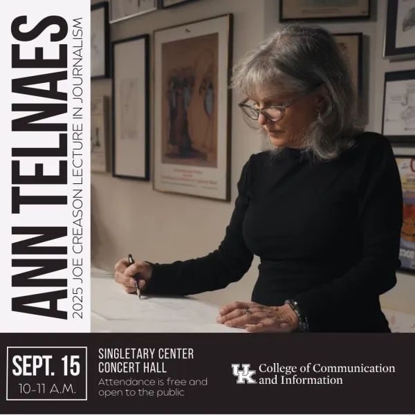 Ann Telnaes — 2025 Joe Creason Lecture in Journalism